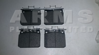 JCB Fastrac Front brake pads for small twin caliper 15/920397