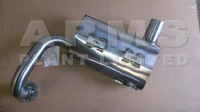 JCB Fastrac Stainless Exhaust Silencer 478/00977S ss 478/01421S