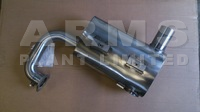 JCB Fastrac Stainless Exhaust Silencer 478/00512S ss 478/01420S