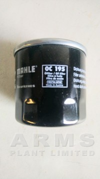 Yanmar 3 cylinder engine oil filter Mahle OC195